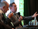 Ryan Tubridy ag labhairt ag comóradh céad bliain Fhianna Fáil i nGaillimh