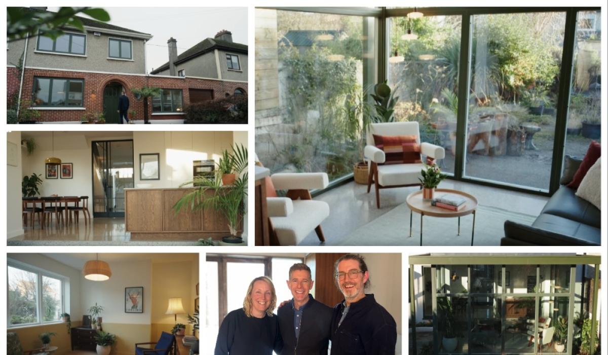 PICTIÚIRÍ: Athraíonn Dermot Bannon teach tais agus seanchaite go 'teach aisling' ar Room to Improve ar RTÉ