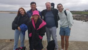 Cúigear mór le rá i gColáiste Bhríde i Rann na Feirste agus faoi choimirce bhean an tí