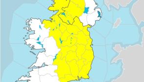 Breaking: Thunderstorms with possible flooding predicted for Laois