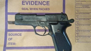 Gabhann Gardaí seanfhear tar éis dó gunna agus lón lámhaigh a urghabháil