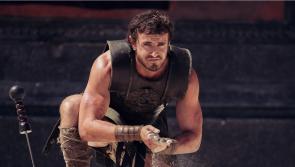 An réalta Hollywood Paul Mescal le freastal ar an gcéad taibhiú de Gladiator II i mBaile Átha Cliath