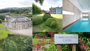 PICTIÚIR: D’fhéadfadh an caisleán Éireannach seo le linn snámha agus radharcanna iontacha a bheith agat ar €2 mhilliún