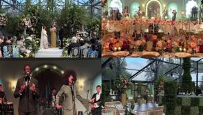 PICTIÚIRÍ: Taobh istigh den bhainis is sómasach in Éirinn i mbliana ag Manor Áth Dara