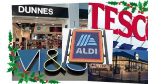 NOCHTTA: Nochtann ollmharga&iacute; m&oacute;r&eacute;ilimh amanna oscailte agus d&uacute;nta na Nollag agus na hAthbhliana