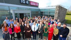 Tugann Uachtar&aacute;n na h&Eacute;ireann cuairt ar TG4 roimh chom&oacute;radh 30 bliain