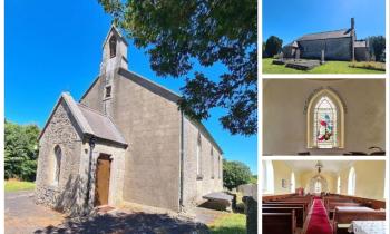 PICTIÚIRÍ: Téigh isteach san eaglais Éireannach €49k atá ag fanacht le bheith tiontaithe ina teach neamhaí