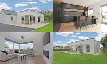 PICTIÚIRÍ: Teachín traidisiúnta Clare athchóirithe ina theach aisling sómasach ar díol anois