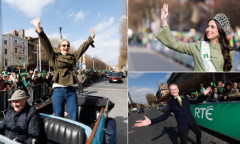 PICTURES: Ireland turns green as hundreds of thousands celebrate St Patrick's Day in style