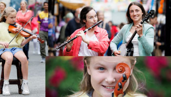 PICTIÚIR: Gach gáire ag oscailt oifigiúil na Fleadh Cheoil na hÉireann