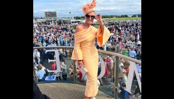 Ceili&uacute;rann deilbh&iacute;n st&iacute;l na h&Eacute;ireann, Celia Holman Lee, a breithl&aacute; cloch mh&iacute;le