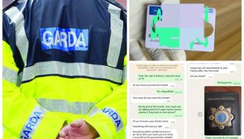 Gardaí ag cur brú ar scamálaí ag tairiscint ceadúnais tiomána Éireannacha bréige ar mhalartú greannmhar WhatsApp