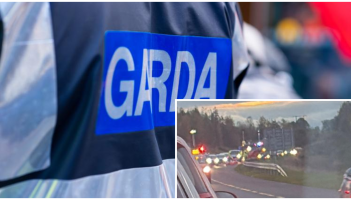 Pobal na hÉireann fágtha 'buartha' faoi chapaill mar gheall ar bhóthar sleamhnáin a nascann le mótarbhealach briste