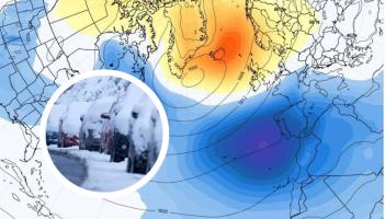 Tugann samhlacha aimsire luatha na h&Eacute;ireann le fios go mbeidh s&eacute; fuar go maith i m&iacute; na Nollag cos&uacute;il le sneachta 2010