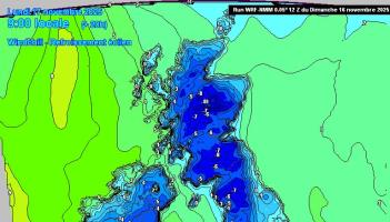 Met &Eacute;ireann ag sainaithint cathain a bhuailfidh 'mais aeir Artach' &Eacute;ire le sioc, oighear agus sneachta le teacht