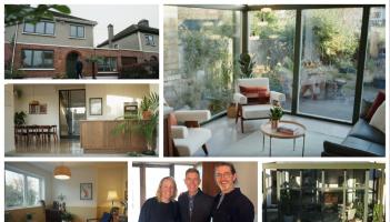 PICTI&Uacute;IR&Iacute;: Athra&iacute;onn Dermot Bannon teach tais agus seanchaite go 'teach aisling' ar Room to Improve ar RT&Eacute;