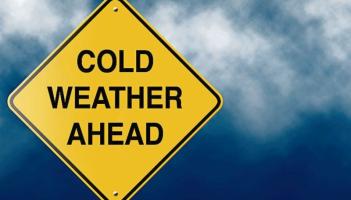Status yellow weather warning in place as cold snap continues