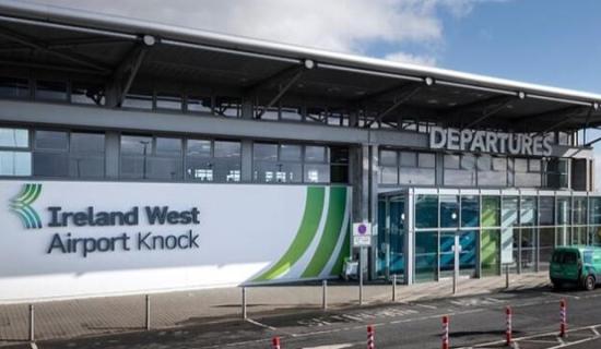 Dea-sc&eacute;al do phaisin&eacute;ir&iacute; agus srian m&oacute;r &aacute; ard&uacute; ag Aerfort Iarthar &Eacute;ireann