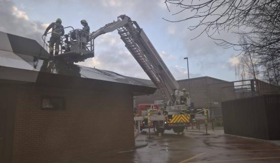 D&eacute;anann na Garda&iacute; imscr&uacute;d&uacute; ar thine a tharla go moch ar maidin i mbialann McDonald&rsquo;s i gContae L&uacute;