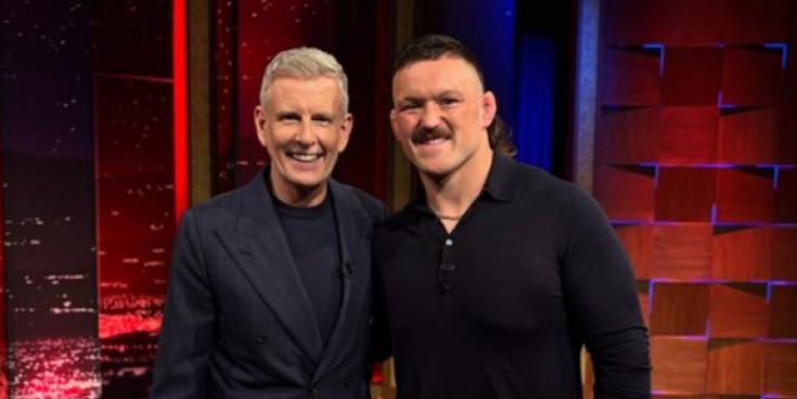 'Gach rud atá á choinneáil istigh ionam': Andrew Porter ag labhairt go mothúchánach ar an Late Late Show