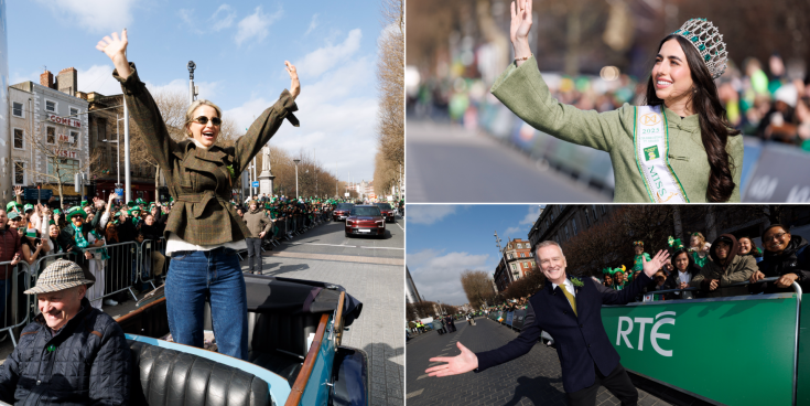PICTURES: Ireland turns green as hundreds of thousands celebrate St Patrick's Day in style