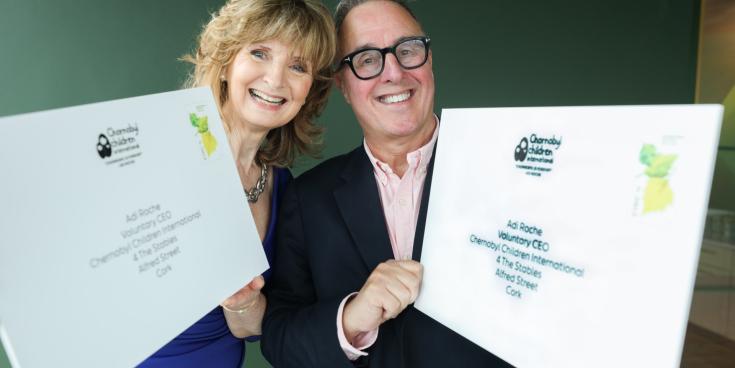 Com&oacute;radh 40 bliain &oacute; thubaiste Chornobyl le Poststamp Speisialta