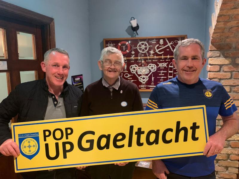 Beatha teanga í a labhairt agus imeachtaí ar siúl ag CLG Cill Chartha