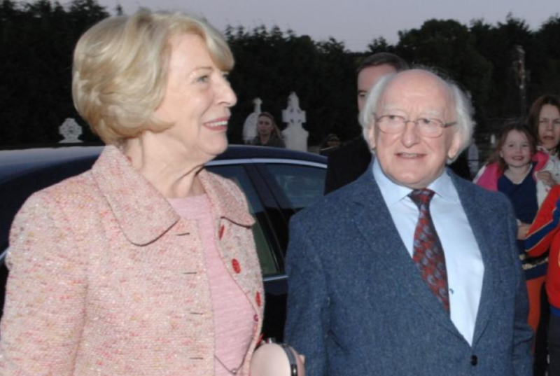 President Higgins' wife Sabina undergoes successful breast cancer procedure