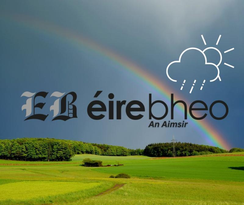 Tugaigí libh bhur gcuid éadaí báistí má tá sibh amuigh inniu