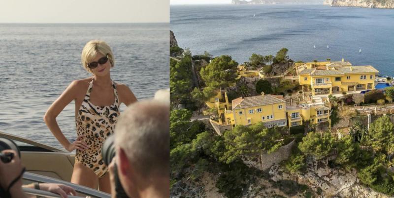 Tá villa galánta na Banphrionsa Diana ar fáil ar cíos ar Airbnb