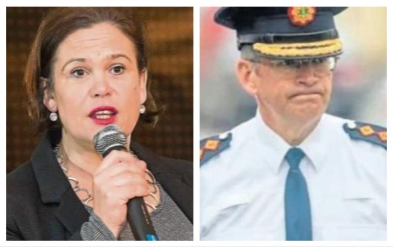 Fear os comhair cúirte tar éis Mary Lou McDonald agus Coimisinéir na nGardaí bagairtí báis a fháil