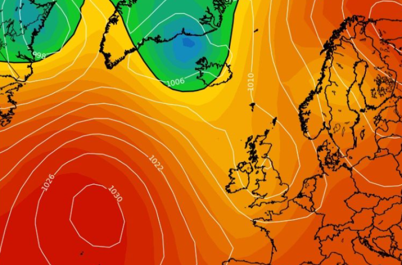 Met Éireann in aimsir ghruama na hÉireann u-cas tar éis pléascadh na gréine