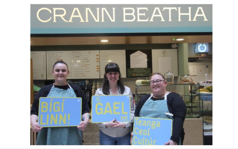 Caifé nua dátheangach ag oscailt in ionad cultúrtha Dhoire, Cultúrlann Uí Chanáin