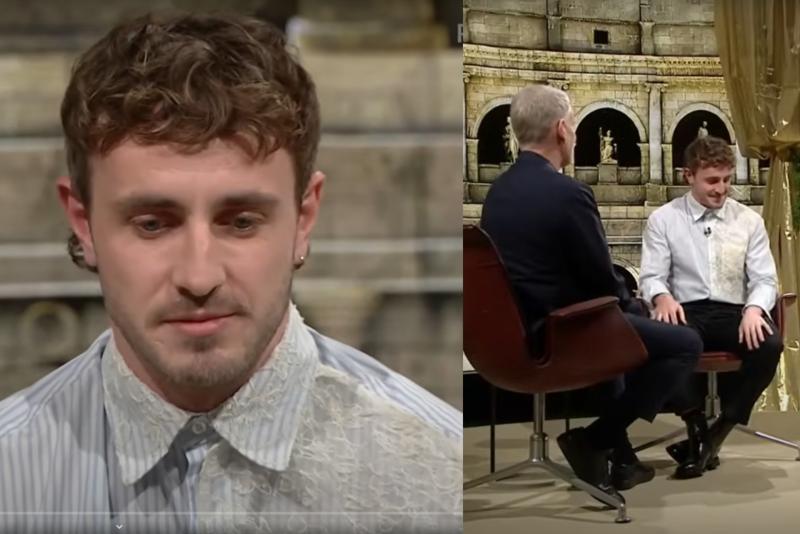 FÉACH: Briseann Paul Mescal ciúnas ar nóiméad víreasach Saoirse Ronan ar RTE Late Late