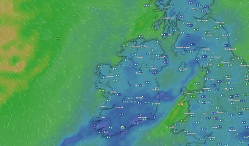 Tá rabhadh tugtha ag Met Éireann faoi ‘gale force winds’ agus an stoirm is déanaí ainmnithe