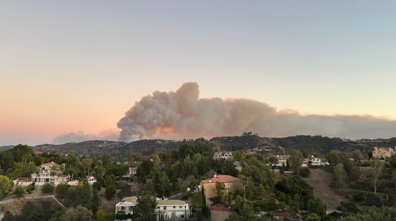 Insíonn fear Éireannach atá ina chónaí i Los Angeles an scrios 'horrónach' a rinneadh ar thinte fiáine Palisades