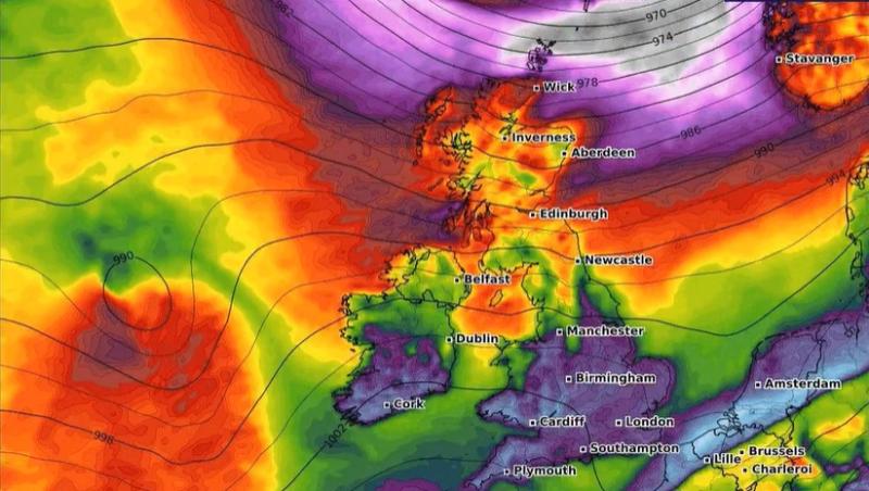 FÓGRA: Rabhadh aimsire nua eisithe ag Éireann agus Storm Herminia ag druidim linn