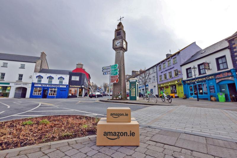Seolann Amazon.ie in Éirinn le leathanach tiomnaithe brandaí na hÉireann agus buntáistí nua spreagúla