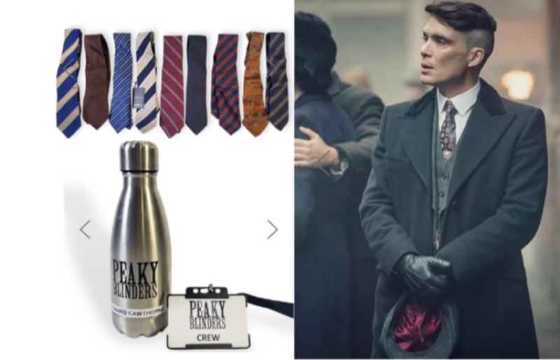 Ag dul uair amháin, ag dul faoi dhó! Culaith 'Tommy Shelby' le Cillian Murphy le ceannach i gceant