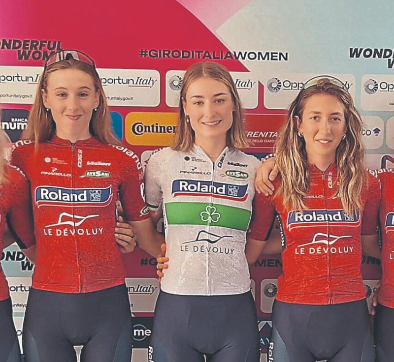 Bean Éireannach le bheith páirteach i Tour de France Femmes