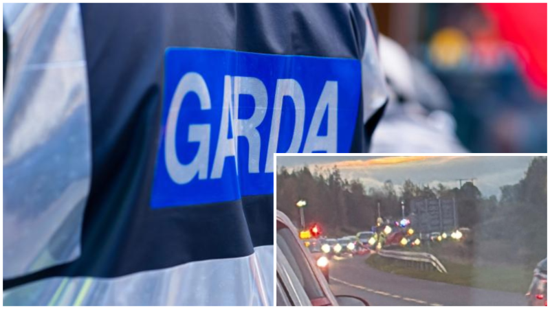 Pobal na hÉireann fágtha 'buartha' faoi chapaill mar gheall ar bhóthar sleamhnáin a nascann le mótarbhealach briste