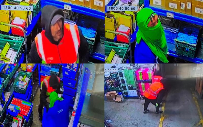 'Tabhair ainmneacha dúinn le do thoil' - Garda in achomharc teilifíse i ndiaidh goid leictreonach ar fiú €50,000 é ó shiopa gnóthach