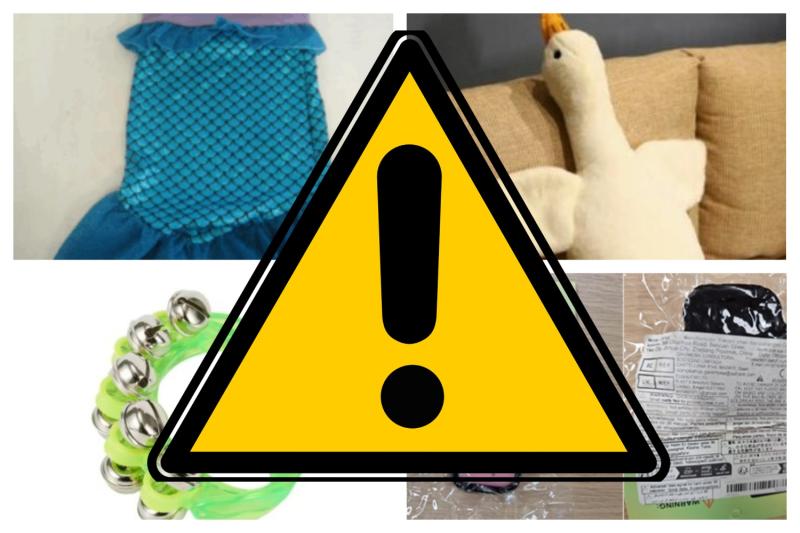 Athghairmíonn TEMU agus SHEIN na céadta táirge ar fud na hÉireann i measc eagla thromchúiseach faoi shláinte leanaí