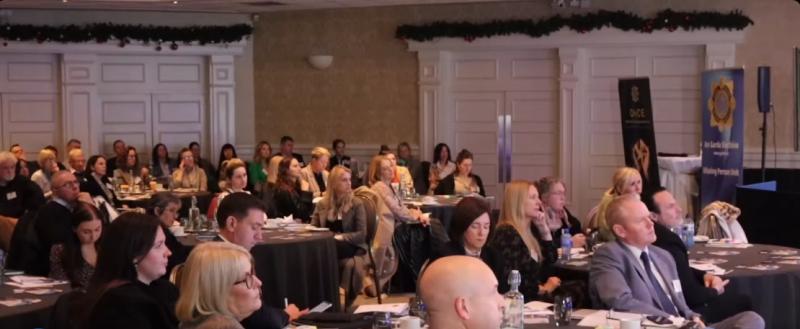 Comhdháil mhór á reáchtáil ag na Gardaí mar chuid den fheachtas 16 Lá Gníomhaíochta i gcoinne Foréigean Bunaithe ar Inscne