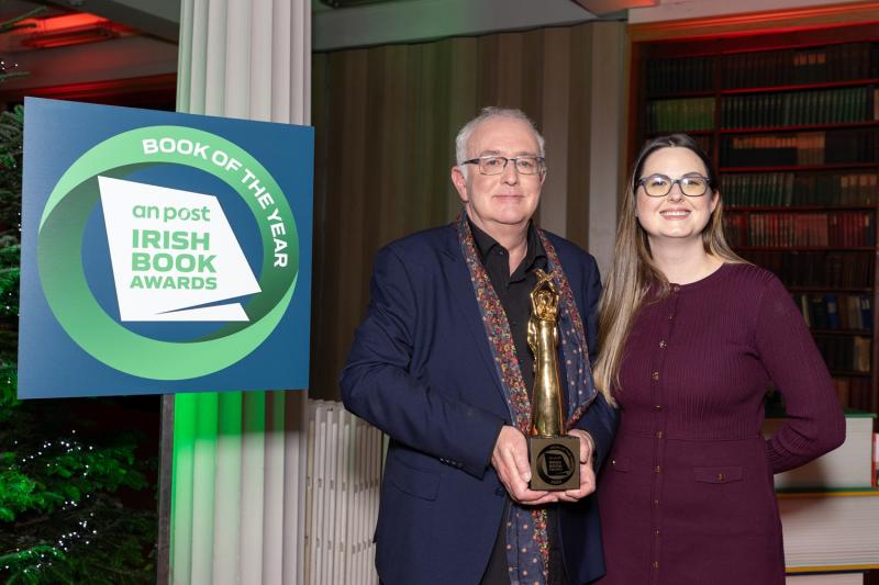 Ainmníodh Taibhsí na Róimhe leis an Ollamh Joseph O’Connor mar Leabhar na Bliana Éireannach 2025