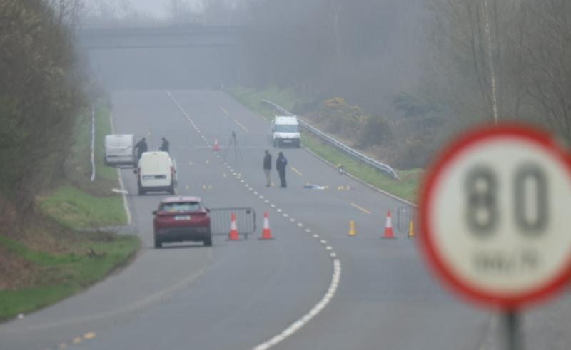 Garda&iacute; ag cuardach dh&aacute; fheithicil a bh&iacute; ag taisteal i gconbhua i ndiaidh ionsa&iacute; for&eacute;igneach ar mh&aacute;thair &oacute;g
